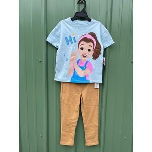 Toddler Girls Ms Rachel T-Shirt & Pants 2-Piece Set Size 5T